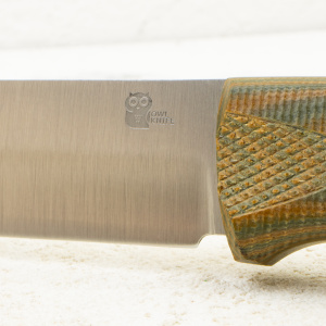 Нож OWL Hoot F, Elmax Cryo, G10 Sand/Olive, Kydex, OWL-1121311051