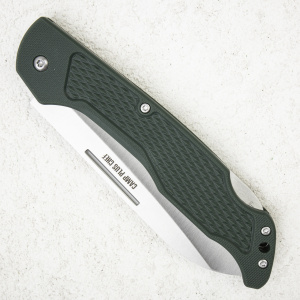 Нож Ontario Camp Plus Chef Knife, 43001, Stainless, Green - складной туристические ножи из стали Нож Ontario Camp Plus Chef Knife, 43001, Stainless, Green - складной туристические ножи из стали