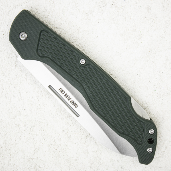 Нож Ontario Camp Plus Chef Knife, 43001, Stainless, Green