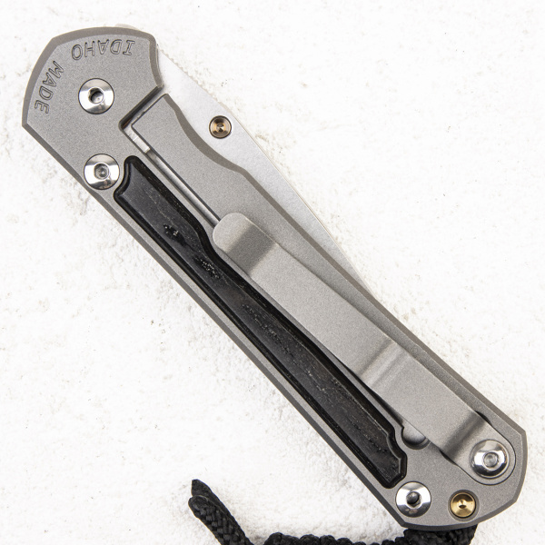 Нож Chris Reeve Small Sebenza 31, S45VN, Titanium/Bog Oak - складной туристические ножи из стали