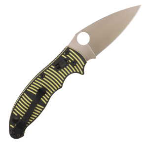 Нож Spyderco Manix 2 Salt, MagnaCut, G10 Black/Yellow Handle, C101GBKYLMCP2