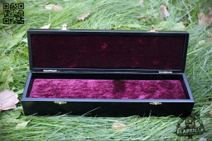 Dubox Шкатулка из МДФ и Березы, Бордо - купить в интернет-магазине Blademan