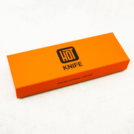 Нож HOT Knife North S, Satin, 9Cr18MoV, Rubber Black Handle, Kydex