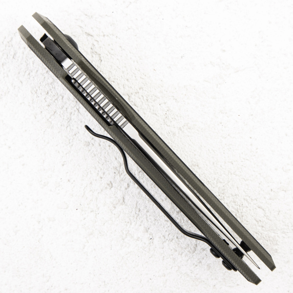 Нож Kershaw Fraxion, 8Cr13MoV, Satin, G10/Carbon Olive, 1160OL
