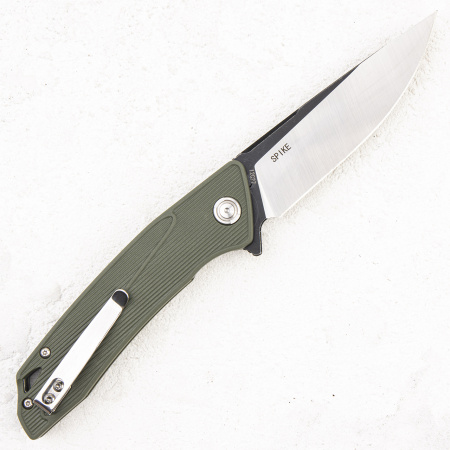 Нож Bestech Knives SPIKE, 12C27, Nylon Green, BG09B-1