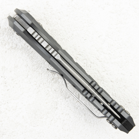 Нож Hogue A01-MicroSwitch Auto, CPM 154, Aluminum Gray, 24112