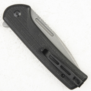 Нож CIVIVI Conspirator Button Lock, Nitro-V, Micarta Black, C21006-1 - складной туристические ножи из стали Нож CIVIVI Conspirator Button Lock, Nitro-V, Micarta Black, C21006-1 - складной туристические ножи из стали