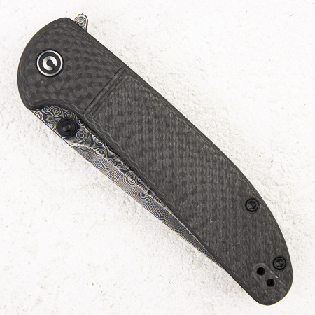 Нож CIVIVI Badlands Vagabond, Damascus, Carbon Black, C2019DS-1