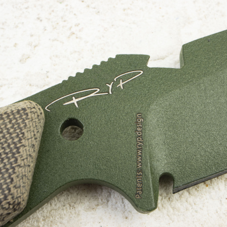 Нож DPX Gear HEST Original Fixed Blade, Green, D2, DPXHSX114