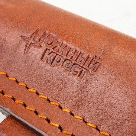 Нож Южный Крест Барибал, VG10, Конвекс, Микарта Черная, Насечка