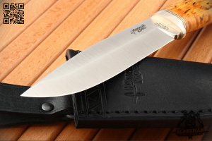 Южный Крест - Юкон, Карельская береза Янтарь, M390 - купить в интернет-магазине Blademan