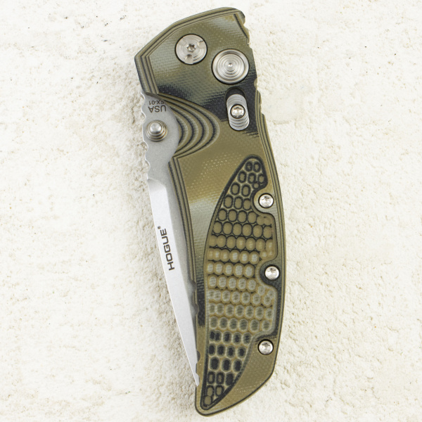 Нож Hogue EX-01, 154CM, G-Mascus Green, 34178