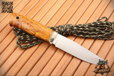 Южный Крест - Стерх, Карельская береза Янтарь, M390 - купить в интернет-магазине Blademan