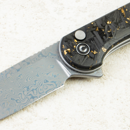 Нож CIVIVI Button Lock Elementum II, Damascus Steel, Carbon Fiber/Resin Handle, C18062P-10 Нож CIVIVI Button Lock Elementum II, Damascus Steel, Carbon Fiber/Resin Handle, C18062P-10
