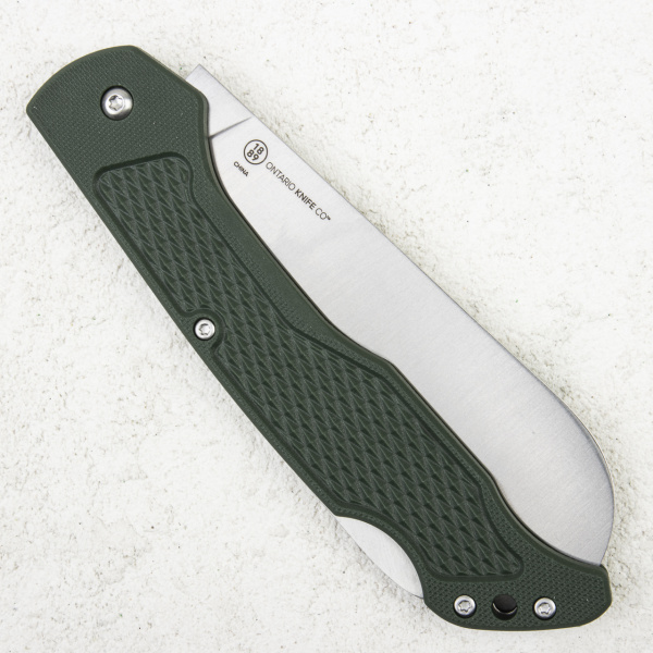 Нож Ontario Camp Plus Bread Knife, 43101, Stainless, Green