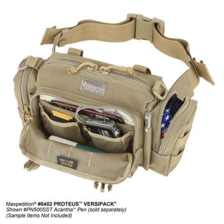 Тактическая сумка MAXPEDITION Proteus Versipack 4,5L, Khaki, 0402K