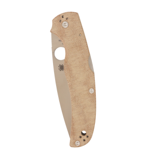 Нож Spyderco Native Chief, CPM Cru-Wear, Canvas Micarta Brown Handle, C244MPCW