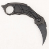 Нож Quartermaster Murtaugh Karambit, S35VN Black, Titanium Black