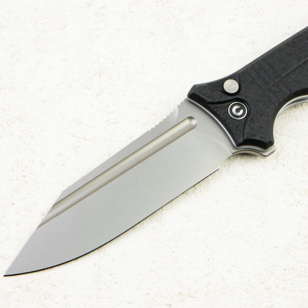 Нож CIVIVI Neurohaptic, Stonewashed Nitro-V, Shredded G10 Black Handle, C23080-2