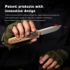 Нож Remette Swordfish Drop-Point, S35VN, Titanium Bronze/Carbon Black Inlay Handle, ZL103D9