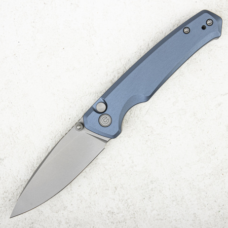 Нож CIVIVI Altus Button Lock, Nitro-V, Aluminum Blue