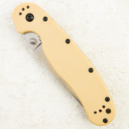 Нож Ontario Rat 1, AUS8, Desert Tan, Satin Blade, ON8848DT