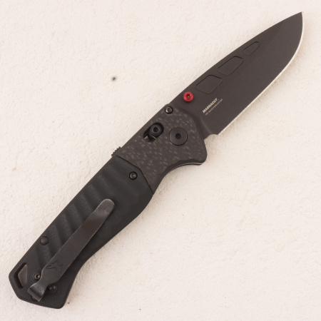 Нож Benchmade PSK, MagnaCut, Black Carbon Fiber/G10 Handle, 593BK-01