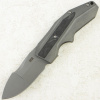 Нож WE Knife Coral, Gray Stonewashed, CPM 20CV, Titanium/Carbon Gray Handle, WE24044-2