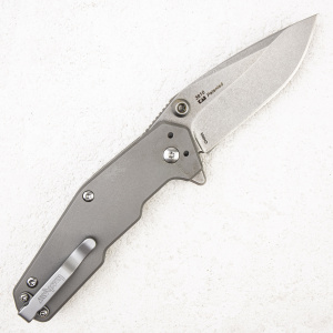 Нож Kershaw Dimension, 8Cr13MoV, Stonewashed, Titanium, 3810 Нож Kershaw Dimension, 8Cr13MoV, Stonewashed, Titanium, 3810