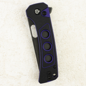 Нож QSP Unicorn, Black Stonewashed 14C28N, G10 Black/Purple, QS156-B2 Нож QSP Unicorn, Black Stonewashed 14C28N, G10 Black/Purple, QS156-B2