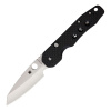Нож Spyderco Smock, чёрные карбон и G10, C240CFP — фото 4