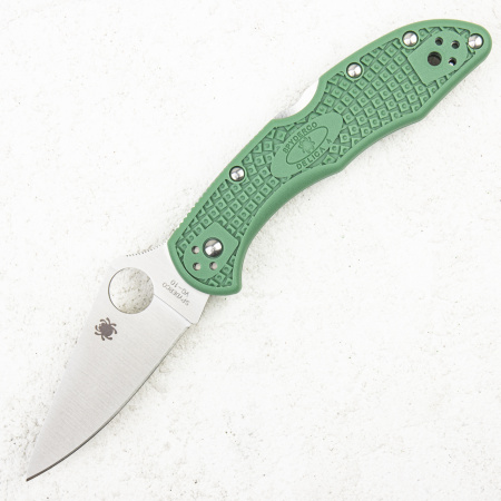 Нож Spyderco Delica 4, VG-10, FRN Green