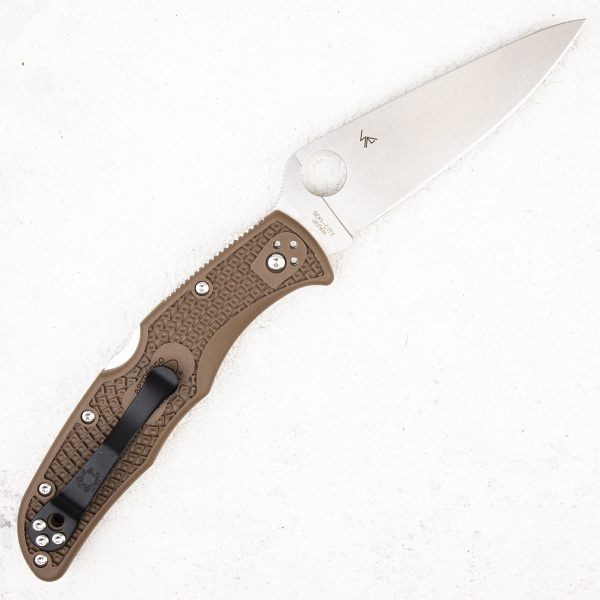 Spyderco Endura 4, VG-10, FRN Brown
