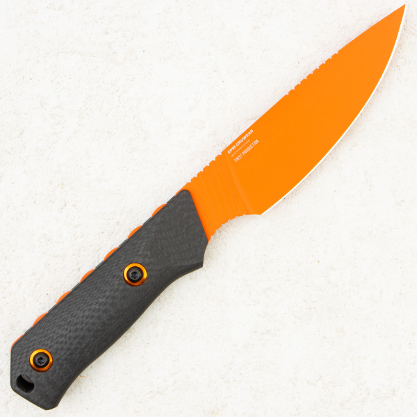 Нож Benchmade Raghorn, Cruwear, Carbon Fiber Black, Boltaron, 15600OR