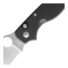 Нож Spyderco ButtonUp, чёрная G10, C275GP — узел открывания — крупный план