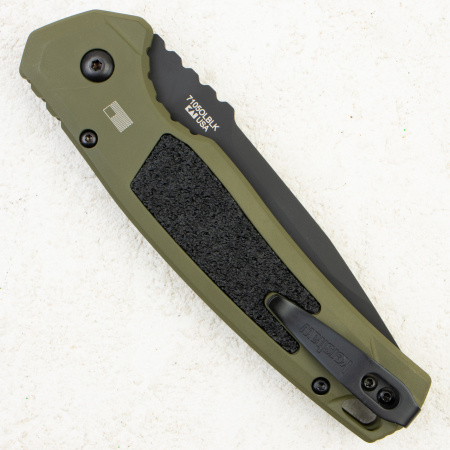Нож Kershaw Auto Launch 16, CPM M4, Aluminum Black/Olive Handle, KS7105OLBLK Нож Kershaw Auto Launch 16, CPM M4, Aluminum Black/Olive Handle, KS7105OLBLK