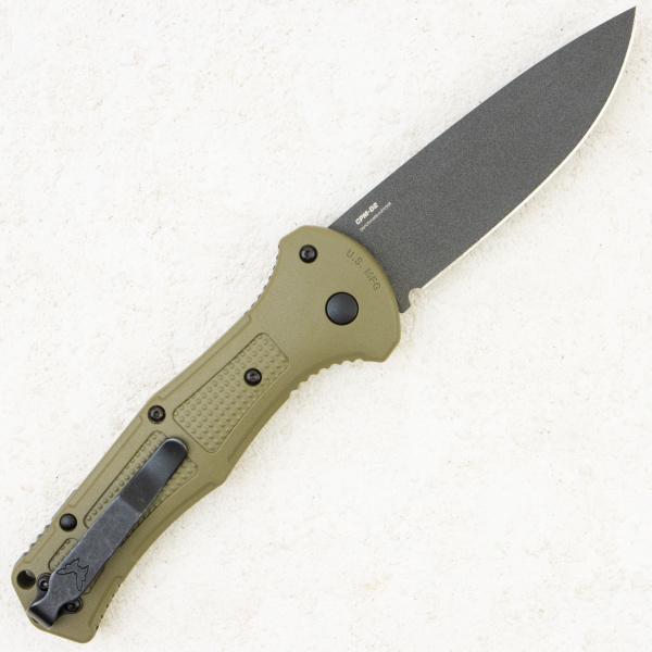 Нож Benchmade Claymore, D2, Grivory Ranger Green, 9070BK-1