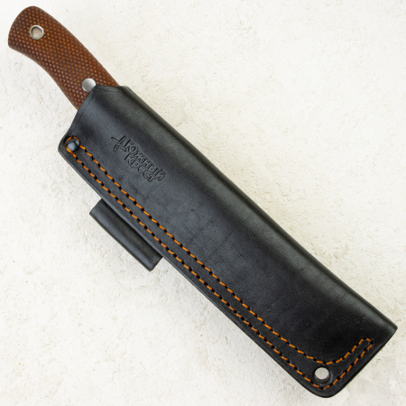 Нож Южный Крест Скаут L, Elmax, Convex, Micarta Coyote, Насечка