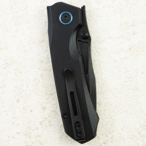 Нож Remette Rhino, Black, 14C28N, Micarta Black Handle, RNDG1