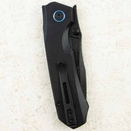 Нож Remette Rhino, Black, 14C28N, Micarta Black Handle, RNDG1