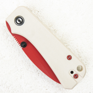 Нож CIVIVI Baby Banter, Nitro-V Red, G10 Ivory, C19068S-7 - складной туристические ножи из стали Нож CIVIVI Baby Banter, Nitro-V Red, G10 Ivory, C19068S-7 - складной туристические ножи из стали
