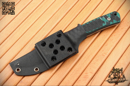 Нож OWL Barn F, PGK, Микарта Black-Green, KYDEX - купить в интернет-магазине Blademan