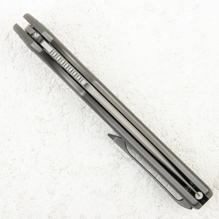 Нож WE Knife Exciton, CPM 20CV, Titanium/Twill Carbon Fiber Gray. LIMITED EDITION Нож WE Knife Exciton, CPM 20CV, Titanium/Twill Carbon Fiber Gray. LIMITED EDITION - купить в интернет-магазине Blademan