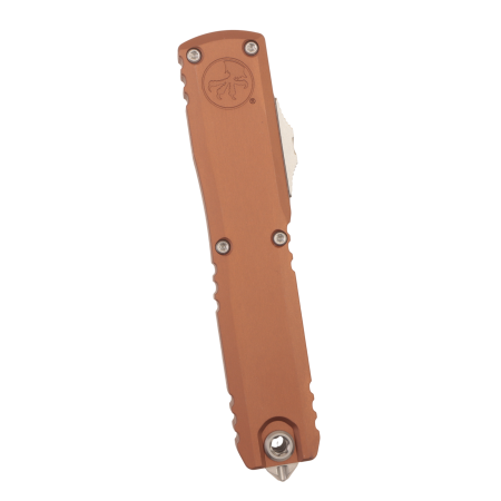 Нож Microtech Ultratech GEN IV, Stonewash, M390, Aluminum Brown Handle, 11214-10 BN