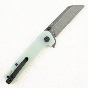 Нож QSP Penguin Button Lock, 14C28N, G10 Jade, QS130BL-B2 Нож QSP Penguin Button Lock, 14C28N, G10 Jade, QS130BL-B2