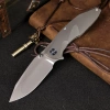 Нож Remette Cool Whale, M390, Titanium Gray Handle, RTCL-T2