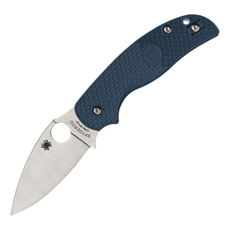 Нож Spyderco Sage 5 Lightweight, кобальтовая FRN, C123PCBL — фото 3