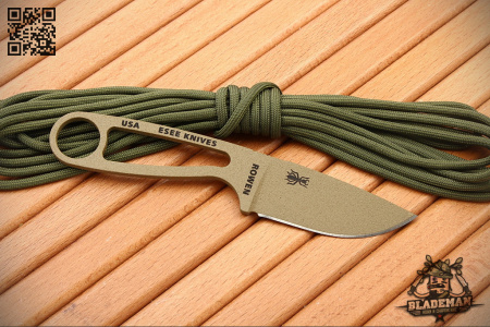 Нож Esee Izula, 1095 Carbon, Desert Kit - купить в интернет-магазине Blademan