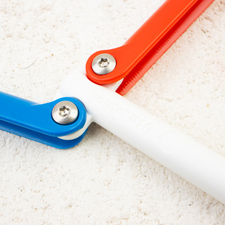 Тактическая ручка BaliYo by Spyderco Красно-бело-синяя, YUS100