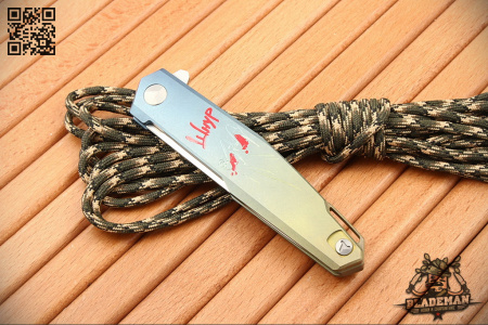 Mr.Blade Lance Лабутены by Сергей Шнуров, M390, Titanium - купить в интернет-магазине Blademan